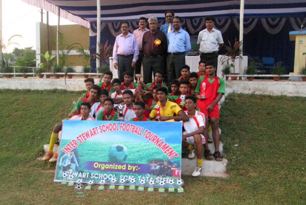 Football in Stewart School Sukinda